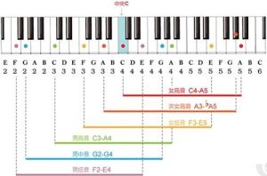 音域划分 小字组和大字组有什么区别