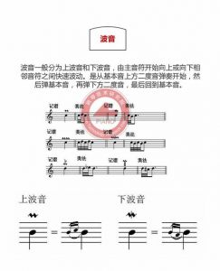 有装饰音的作品 音符符号图案大全